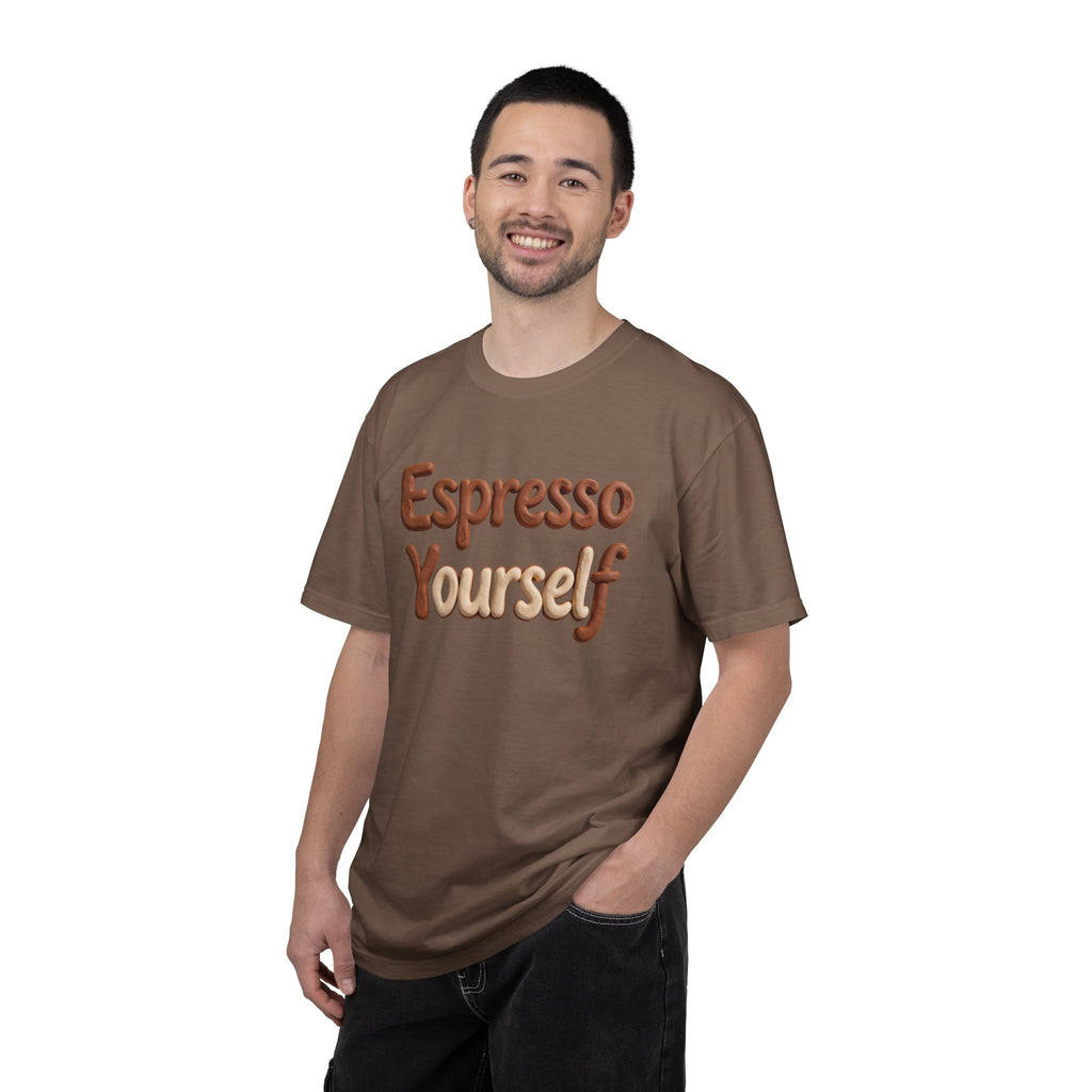 Espresso Yourself T-Shirt – Coffee Lover Graphic Tee
